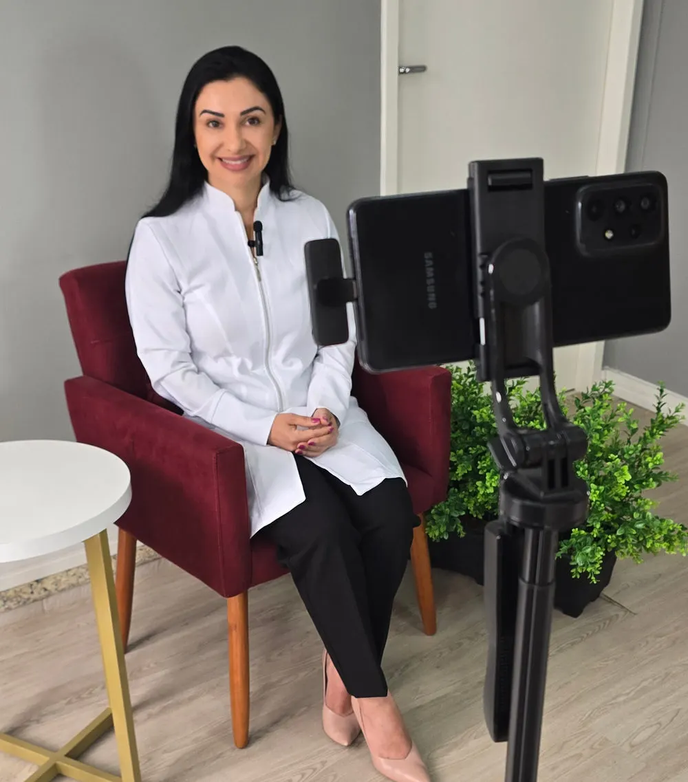 Sonia Campos em atividade de mentoria